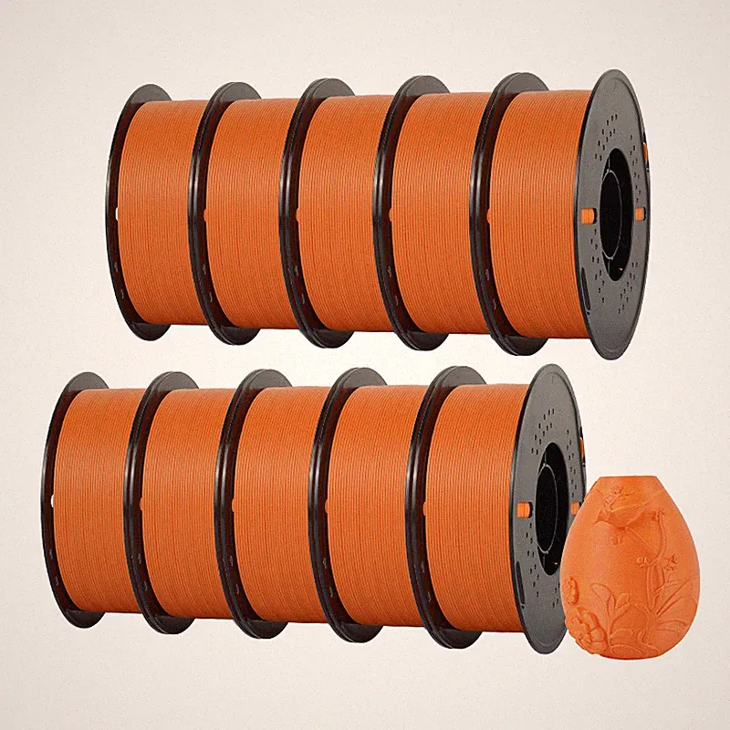 10KG 3D Printer Filament 1.75 mm PLA PETG Matte High Speed 1KG Bundles Rolls FDM