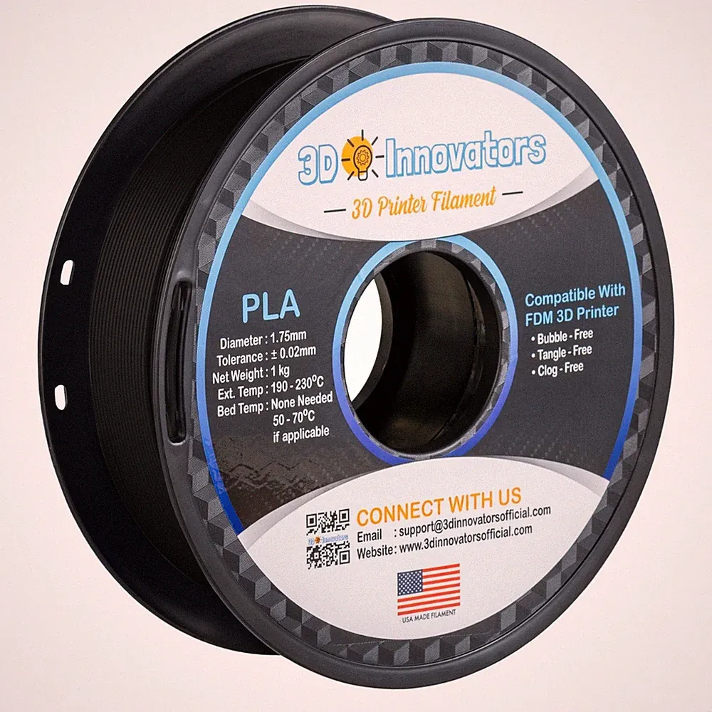 3D Innovators 3D Printer PLA Filament 1.75mm 1KG/2.2LB
