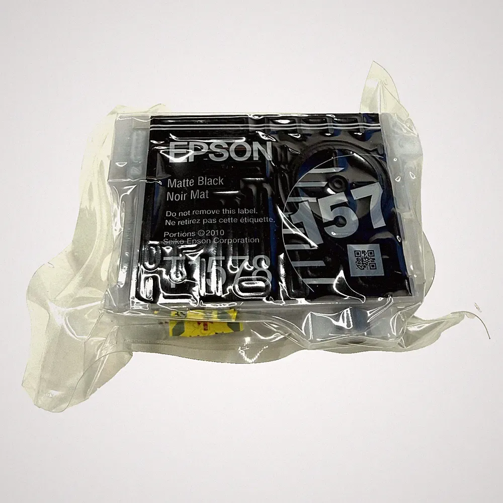 Genuine Epson 157 Matte Black K3 Ink T157 T1578 Stylus Photo R3000