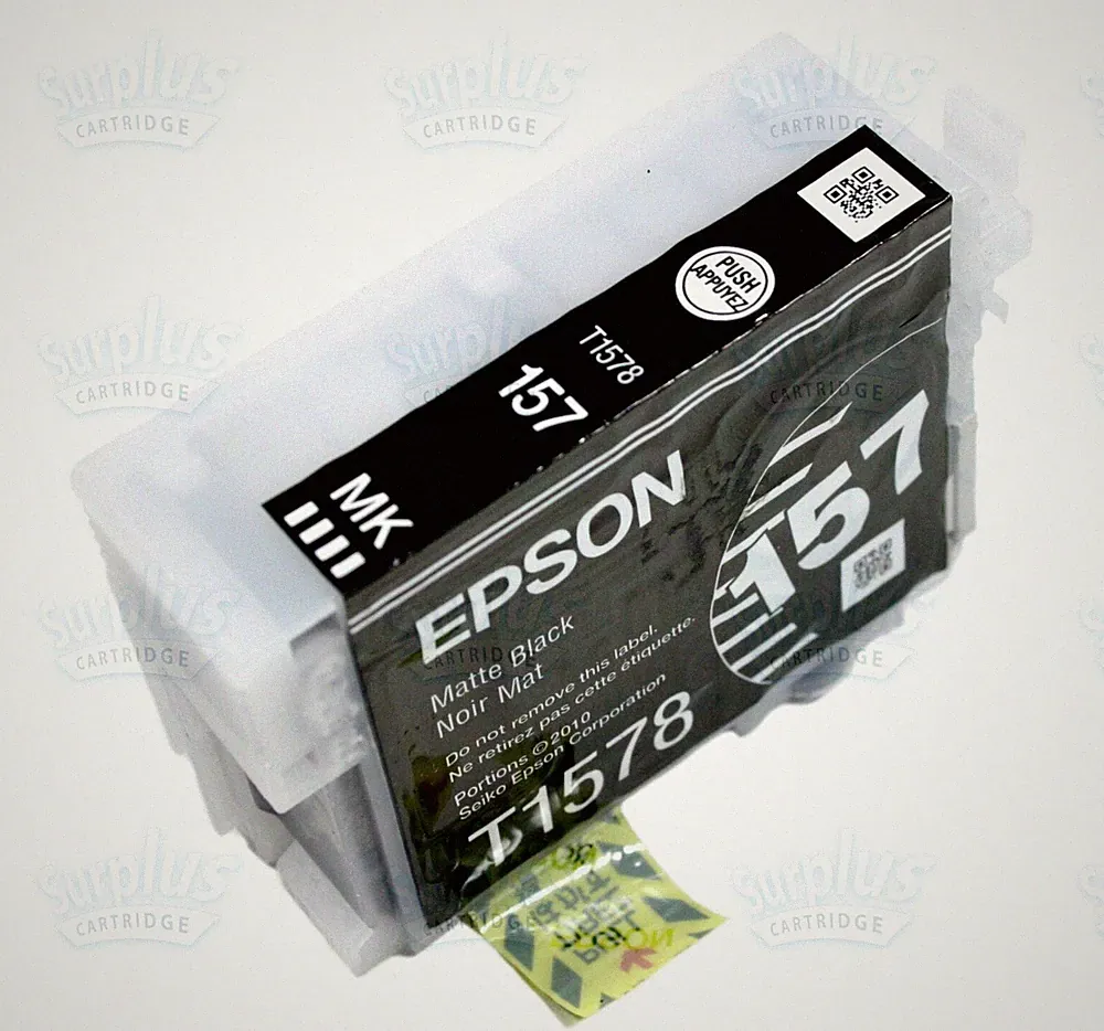 Genuine Epson 157 Matte Black Ultrachrome Ink T1578 Stylus Photo R3000