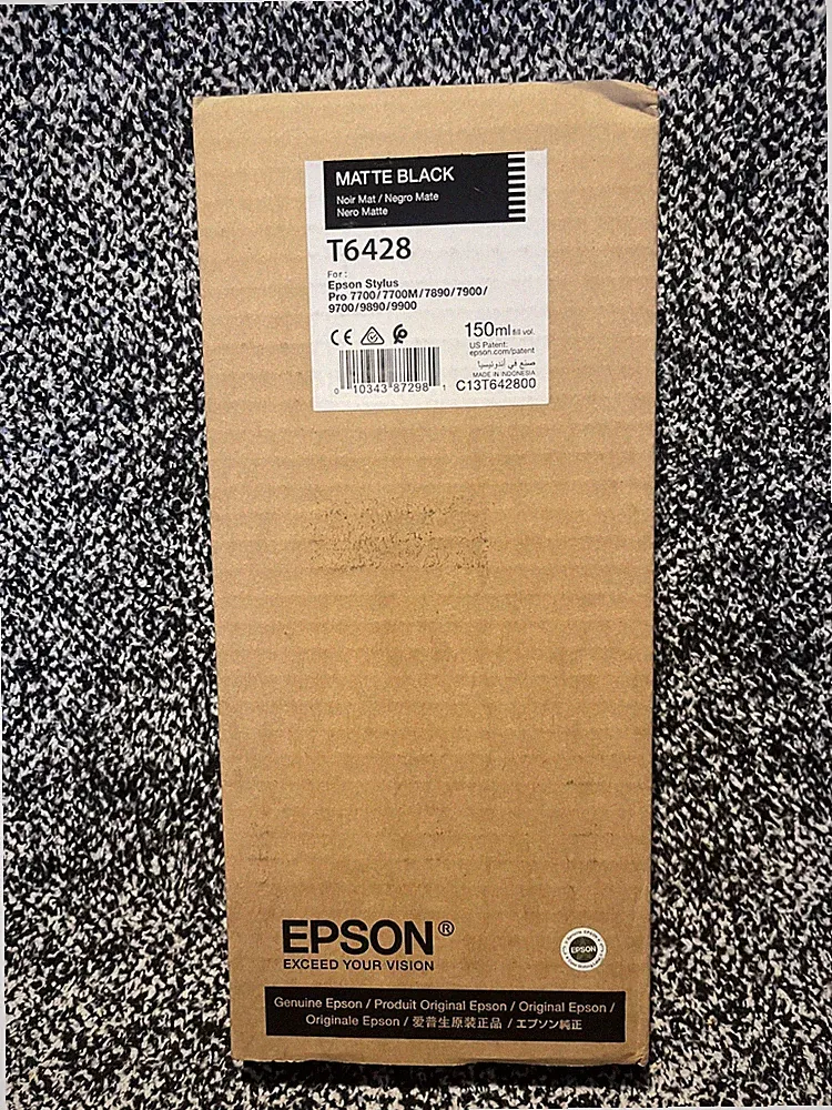Genuine Epson T6428 Matte Black Ink Cartridge 9890 9900 7700 9700 Date: Nov 2024