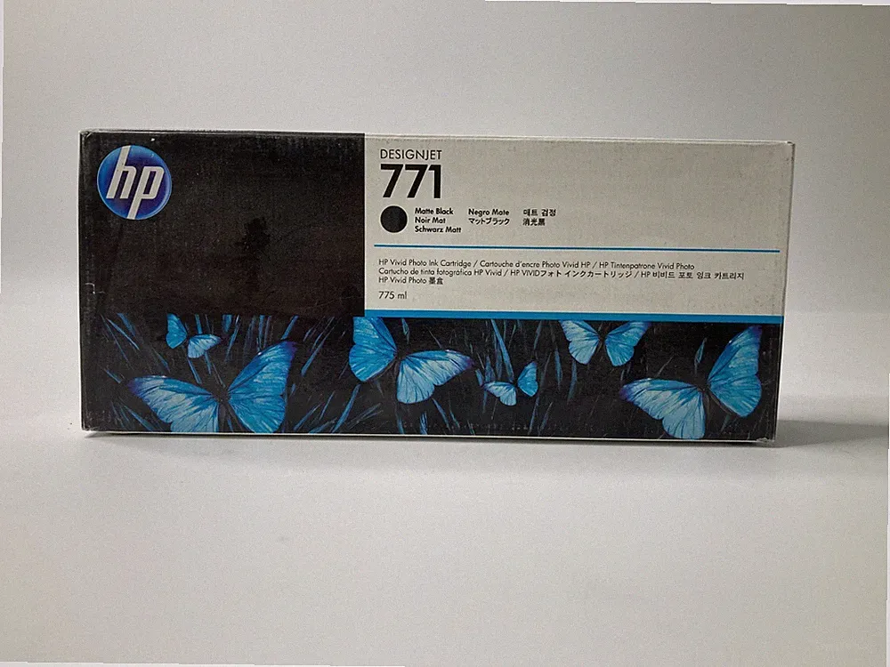 HP 771 Matte Black CE037A Vivid Photo Ink Z6200