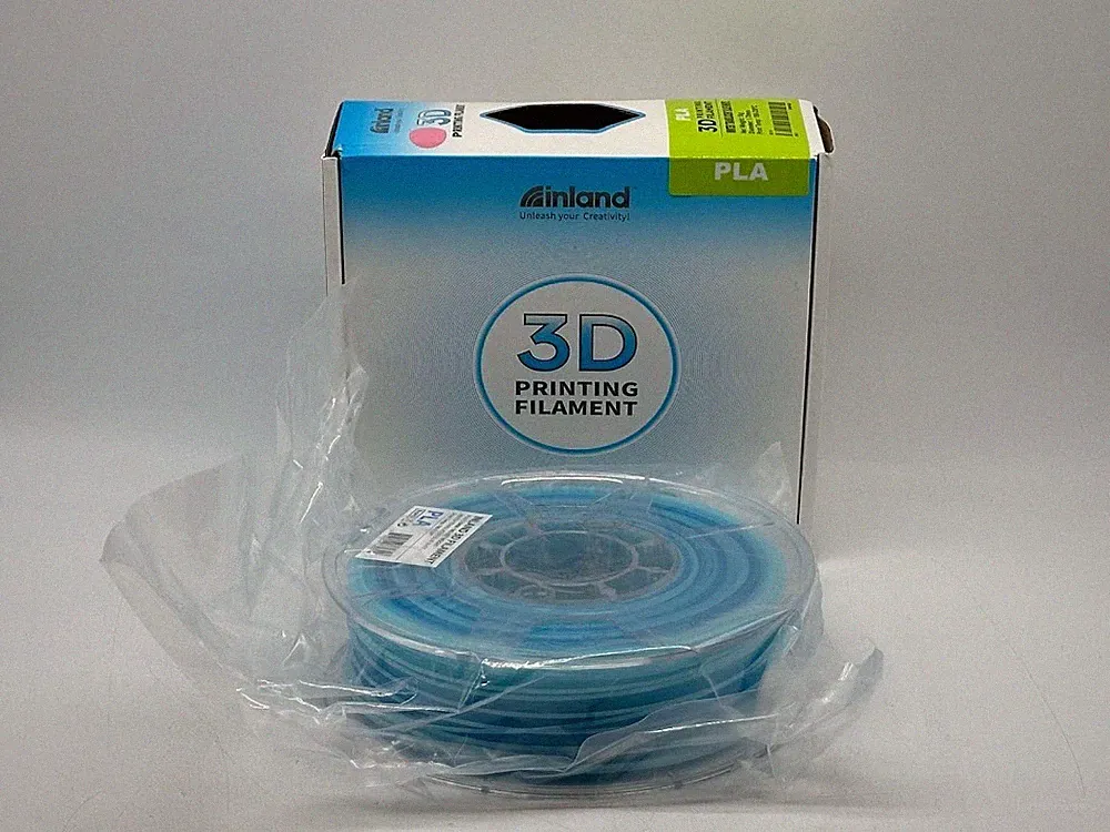 Inland 1.75mm PLA Translucent 3D Printer Filament Seasons Gradient Color 1.0 kg