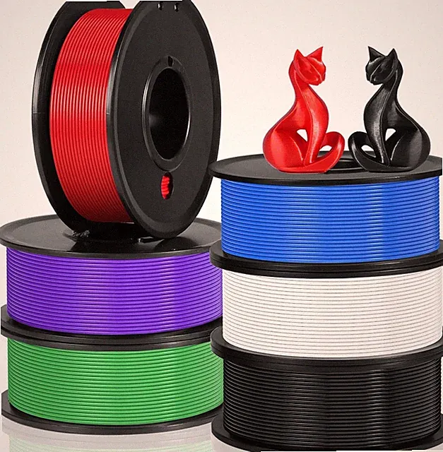 PLA 3D Printer Filament 1.75Mm – 6 Color Pack (250G X 6), Tangle-Free & Consiste
