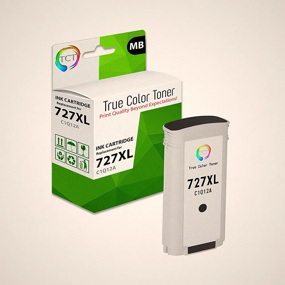 TCT Premium 727XL Matte Black HY Compatible for HP DesignJet T920 T930 Ink